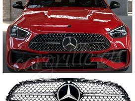 Mercedes-Benz C klasė, W206 S206 C43 AMG, Mercedes benz c class w206 s206 c43 amg diamond front bumper gri
