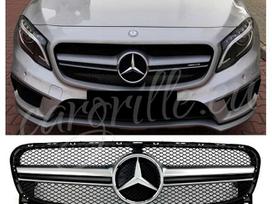 Mercedes-Benz GLA klasė, GLA45 AMG X156, Complete mercedes benz gla45 x156 amg look front bumper grille