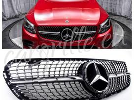 Mercedes-Benz GLC klasė, OEM, Glc x253 amg diamond front grille komplektines centrinės bamperi