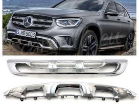 Mercedes-Benz GLC klasė, OEM, Nauji originalus priekinio ir galinio bamperio chromuotos apdail