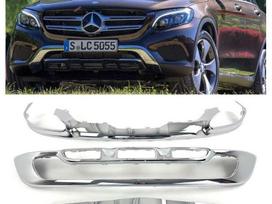 Mercedes-Benz GLC klasė, OEM, Nauji originalus priekinio ir galinio bamperio chromuotos apdail