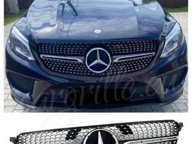 Mercedes-Benz GLE Coupe klasė, Diamond grille, Complete mercedes benz c292 gle coupe diamond front bumper grill