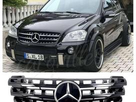 Mercedes-Benz ML klasė Complete mercedes benz ml w164 black edition front bumper grille