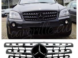 Mercedes-Benz ML klasė, ML W164, Complete mercedes benz ml w164 black edition front bumper grille