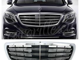 Mercedes-Benz S klasė, W222 S63 S65 AMG, Mercedes benz s class w222 s63 s65 amg front bumper grille mo