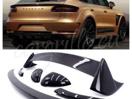 Porsche Macan, Carbon, Porsche macan carbon apdailos galinis didelis spoileris
