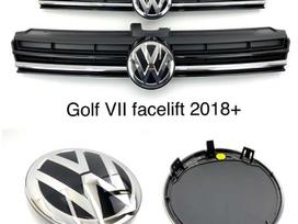 Volkswagen Golf, 3G0853601A, Originalios centrines bamperio grotelės modelis golf 7 facelif