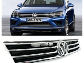 Volkswagen Touareg, 7P6 805 594C, Complete vw touareg facelift front grille komplektinės centrin
