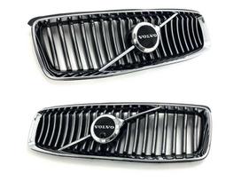 Volvo XC90, OEM, Volvo xc90 ii facelift momentum inscription front bumper grille