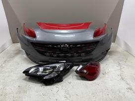 Opel Corsa bamperiai, žibintai