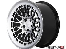 RADI8 R8a10 Gloss Black Machined Fac, light alloy, R19