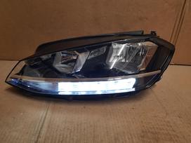 Volkswagen Golf, 5G, Buferis 5g0807221fl buferis r line 5g0807221lr žibintas 5g1
