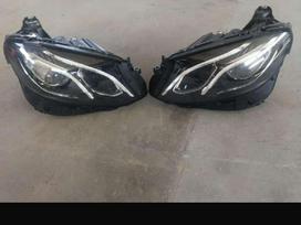 Mercedes-Benz E klasė Europiniai led zibintai