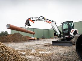 Bobcat E55z, мини-экскаваторы