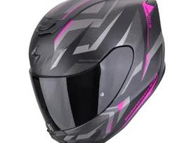 Scorpion Exo - 391 Aaxo pink moto šalma, uždari