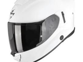 Scorpion EXO-530 EVO white moto šalmas, интеграл