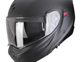 Scorpion EXO-930 EVO matt black moto ša, moduliniai / atverčiami