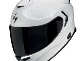 Scorpion EXO-GT SP white moto šalmas, full-face