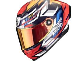Scorpion Exo-Race Cobra moto šalmas, full-face