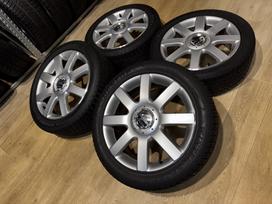 Volkswagen Golf su žiem. padangomis, lengvojo lydinio, R17