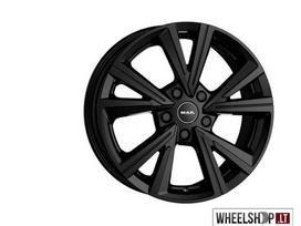 MAK Qvarz, Gloss Black, lengvojo l, легкосплавные , R18