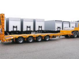 Schwarzmüller Išilginamas tralas, custom trailer / semi-trailer
