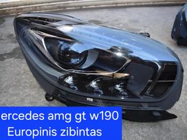 Mercedes-Benz AMG GT Europinis devetas zibintas w190