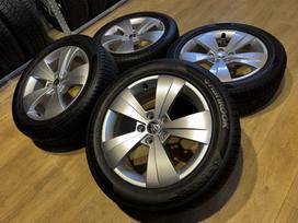 Skoda Superb su žiem. padangomis, легкосплавные , R17
