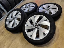 Volkswagen Golf 8 su žiem. padangomis, lengvojo lydinio, R17