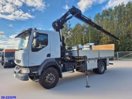Renault Midlum 240.16 4x4 + HIAB 122 E-3 HIDUO, самосвалы с краном
