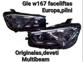 Mercedes-Benz GLE klasė Europines facelift dalys nuotraukose