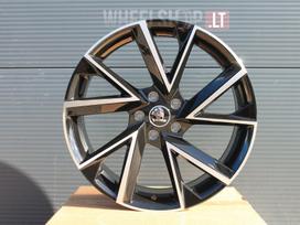 Skoda EU-FE181 Style Black Polished, light alloy, R19