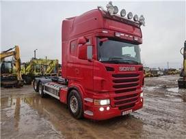 Scania R 620, самосвалы с прицепoм