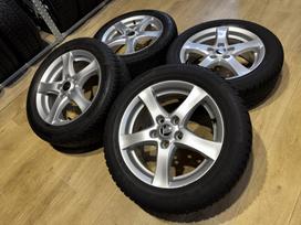 Skoda Octavia su žiem. padangomis, lengvojo lydinio, R16