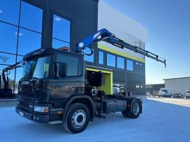 Scania P94-300, CRANE + REMOTE, be miegamosios vietos