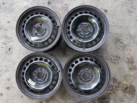 Audi A-1, A-2, стальные штампованные диски, R15