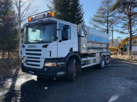 Scania P420, waste containers