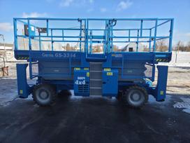 Genie GS 3384 RT, žirkliniai keltuvai