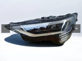 Audi e-tron Europinis digital matrix zibintas europa