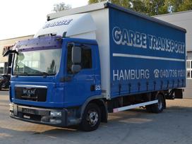 MAN TGL 8.220  4X2 BL, dropside trucks with tarpaulin