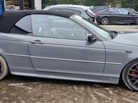 BMW 320 E46 lci cabrio 2 0d 110kw m47 m paketas sport salonas s
