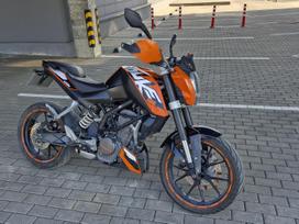 KTM Duke 125cc, street / klasikiniai