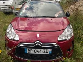 Citroen DS3, 5fs, rezerves daļās. Turime ivairiu prancuzisku automobiliu modeliu iv