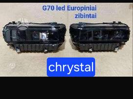 BMW 7 serija Chrystal pilni zibintai europa