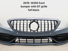 Mercedes-Benz C klasė hood (front, rear), bumpers, fenders