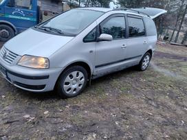 Volkswagen Sharan, Huu, Varollis dęze kolonke geri 6 sedynes storke yra apsauga dugno y