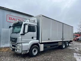 MAN TGS 26.360, SIDE DOORS + LIFT, box trucks / box vans