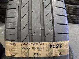 Continental, летние 245/45 R19