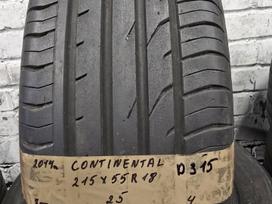 Continental, summer 215/55 R18
