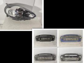 Fiat Punto bamperi, gaismas